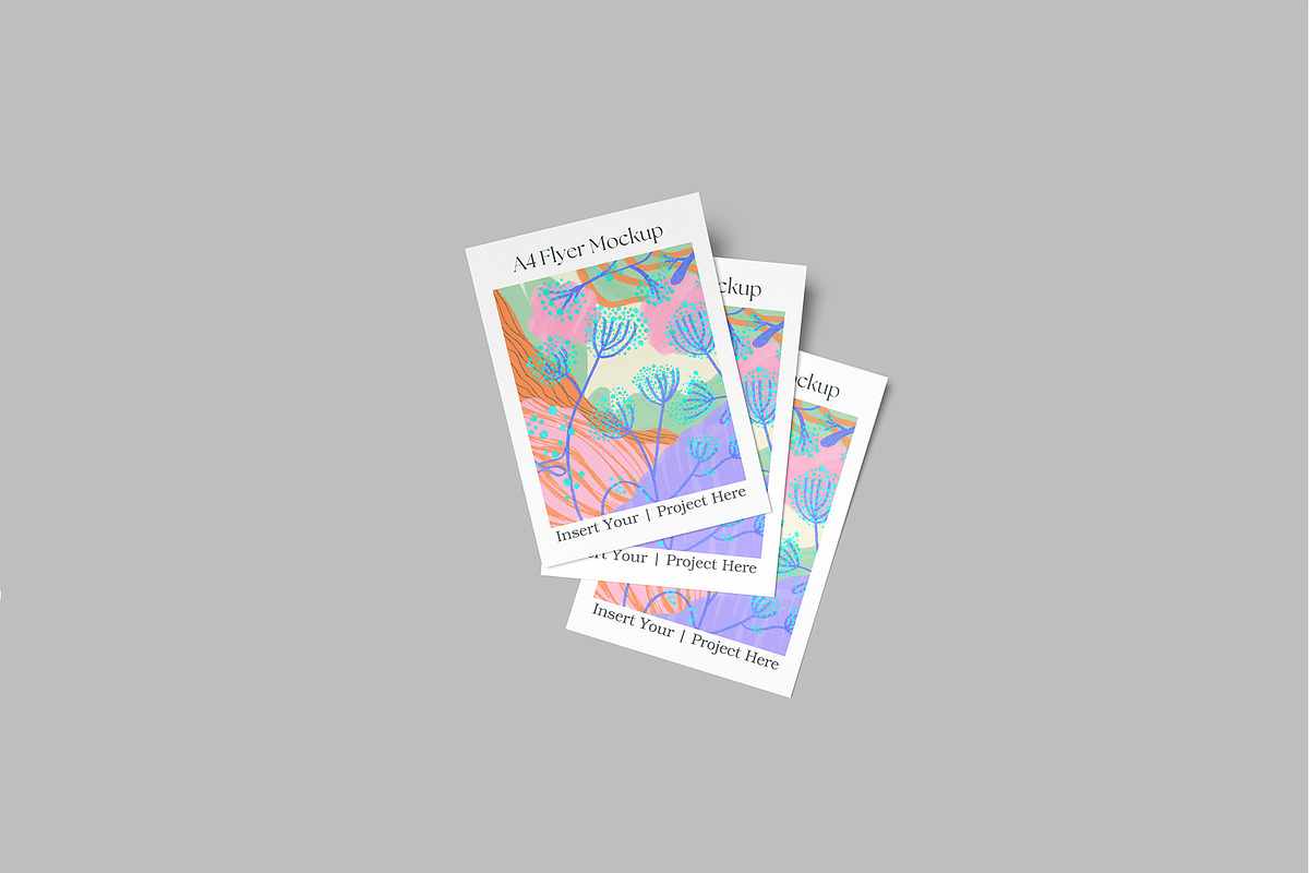A4 Flyer Mockup, an Advertising Mockup by rizalamora (Photo 4 of 13)