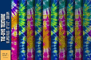 Tie-Dye Texture Digital Papers #94