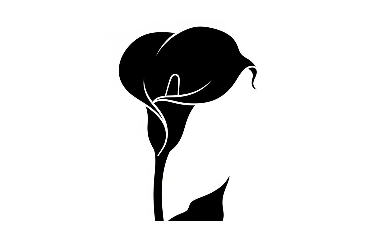 Black Lily Flower Vector Bundle, an Illustration by Designs_River (Photo 42 of 51)