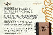 Herilego Sites Typeface, a Script Font by alit design (Thumbnail 3 of 17)