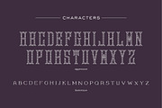 Tulipa Monogram Font, a Font by Haute Papier (Thumbnail 2 of 6)