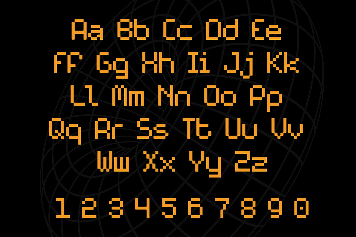 CmNd - A Vintage Pixel Sans, a Sans Serif Font by Loudoun Design Co. (Photo 2 of 6)