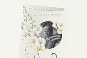 Funeral Program Template Set I Canva, an Invitation Template by The Social Stuff (Thumbnail 1 of 10)
