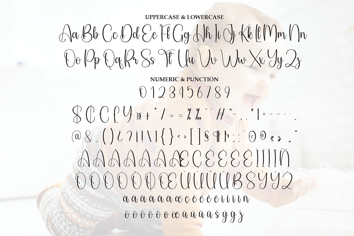 Babycute | Script Font, a Handwritten Font by Scratchones (Photo 7 of 9)