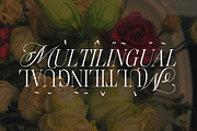 Blouse Lavender Display Serif, a Serif Font by Violet Natural (Thumbnail 11 of 11)