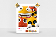 3D Emoji Icons, an Emoji Icon by Vectors Market (Thumbnail 5 of 11)