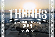 Kalimantan Typeface, a Serif Font by ghozai studio (Thumbnail 4 of 4)