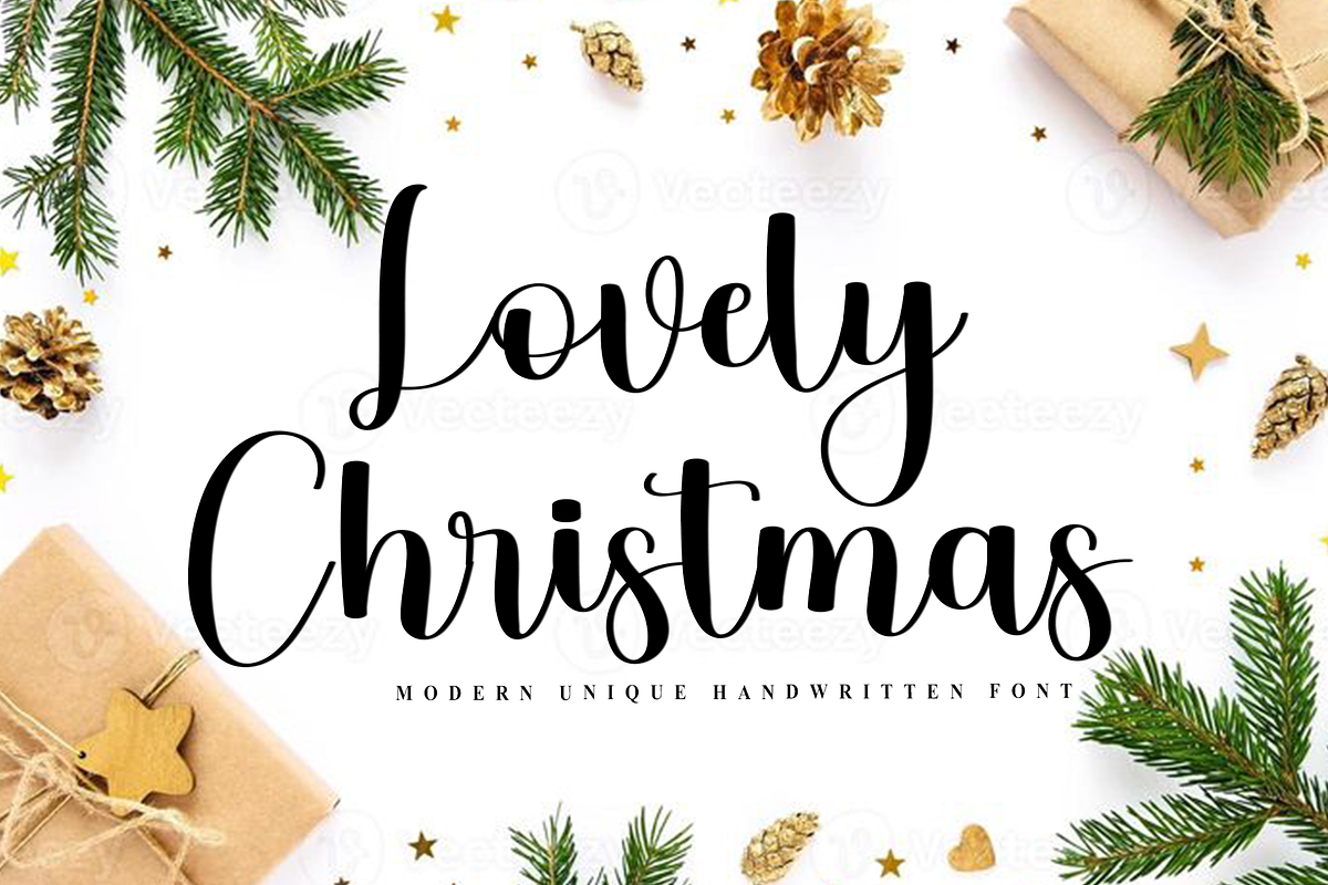 Lovely Chistmas, a Handwritten Font by InermediaSTUDIO (Photo 1 of 8)