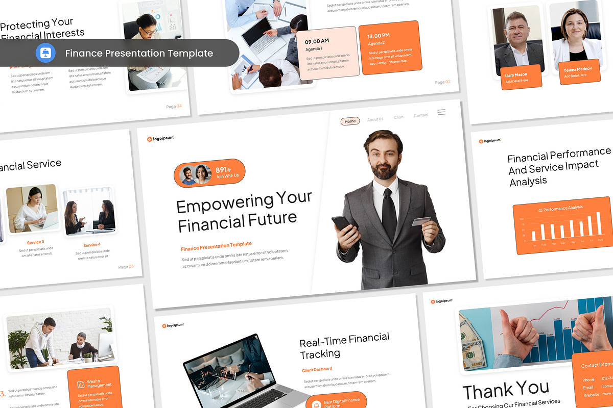 Finance Presentation Keynote, a Presentation Template by Antstheme (Photo 1 of 2)