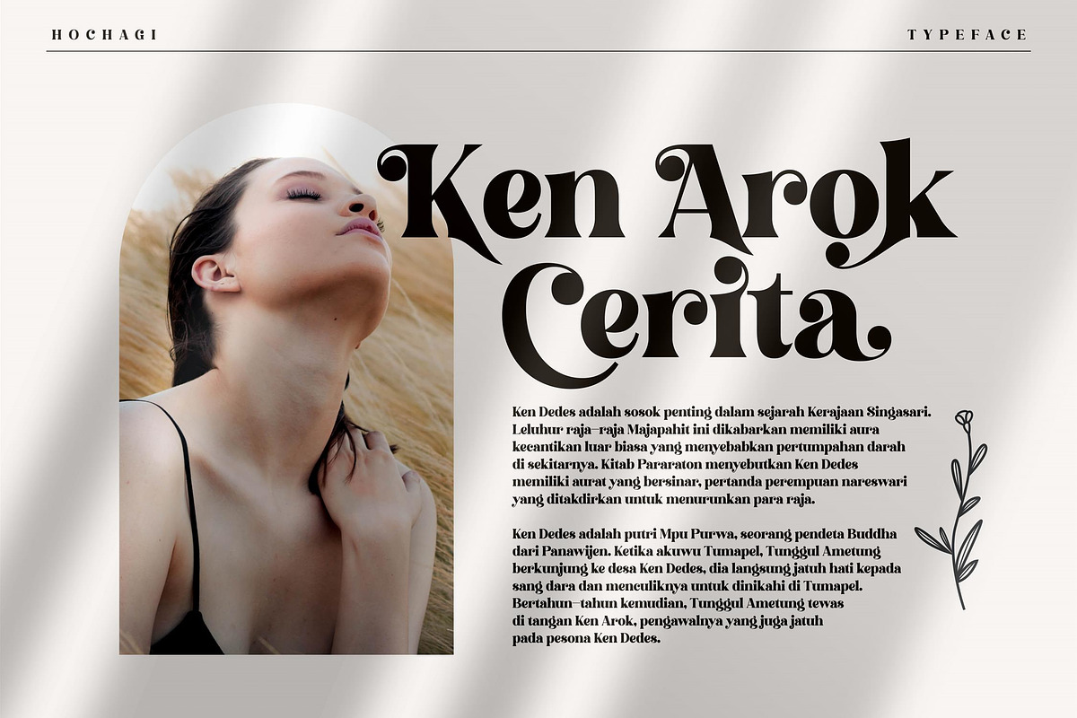 Hochagi Classy Serif Font, a Script Font by Storytype Studio (Photo 2 of 9)