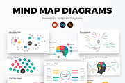Mind Map PowerPoint Diagrams Pack, a Presentation Template by SlideOne (Thumbnail 1 of 11)