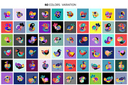 10 Birds and Chicken Illustration, an Animal Illustration by singpentinkhappy (Thumbnail 2 of 8)