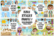 Bible Stories Bundle 1, a Person Illustration by Lime & Kiwi Designs (Thumbnail 1 of 5)