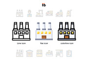 30 Industry and manufacturing, an Icon by libertetstudio (Thumbnail 5 of 6)
