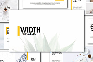 Width - Minimal Keynote