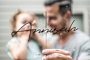 Saffanah Script Font, a Script Font by yantodesign (Thumbnail 6 of 11)