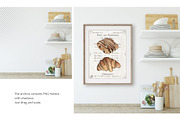 MODERN KITCHEN Wall&Frame Mockup, a Print Template by MyHomeMockups (Thumbnail 3 of 7)