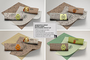 Wrap or Burrito Paper Liner Mockup, a Packaging Mockup by INCDesign (Thumbnail 3 of 7)