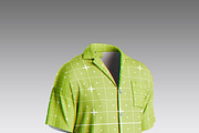 Hawaiian Short Sleeve Shirt Mockup, a Product Mockup by OneVectorStock (Thumbnail 12 of 13)