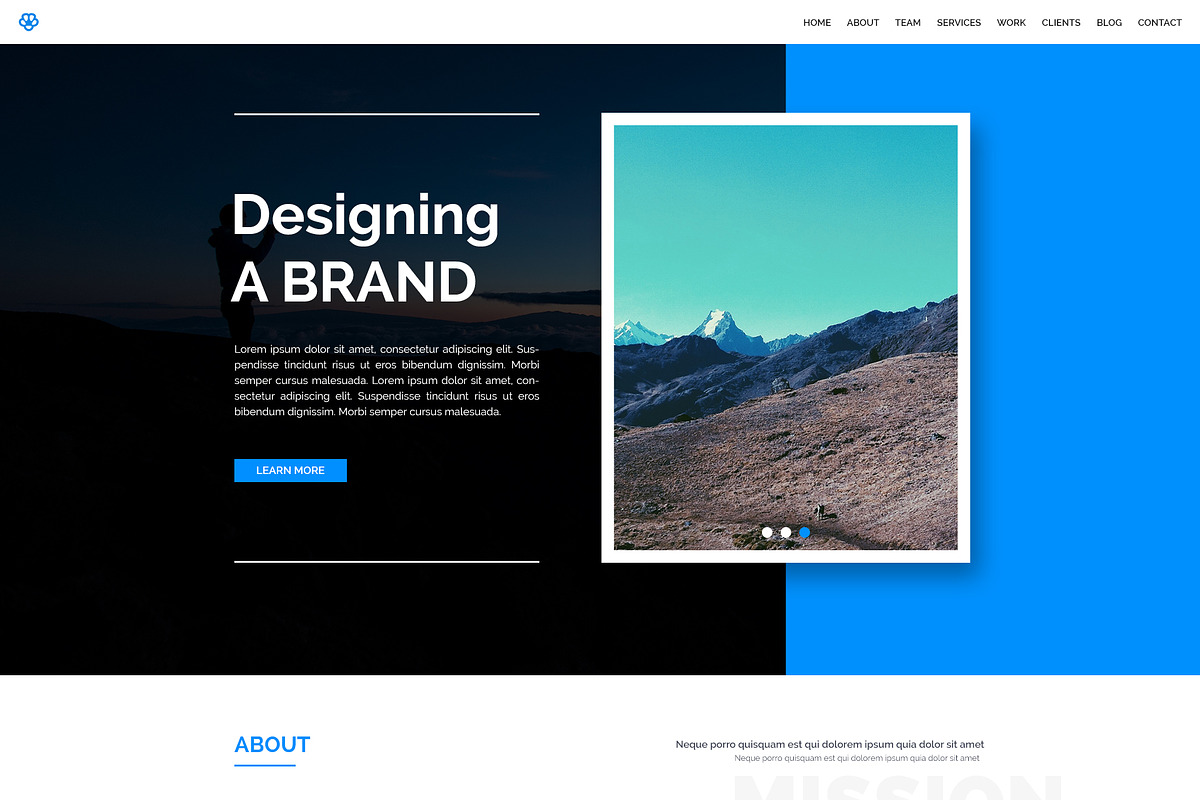 WALK – One Page Responsive Template, a HTML Template by codytheme (Photo 2 of 2)
