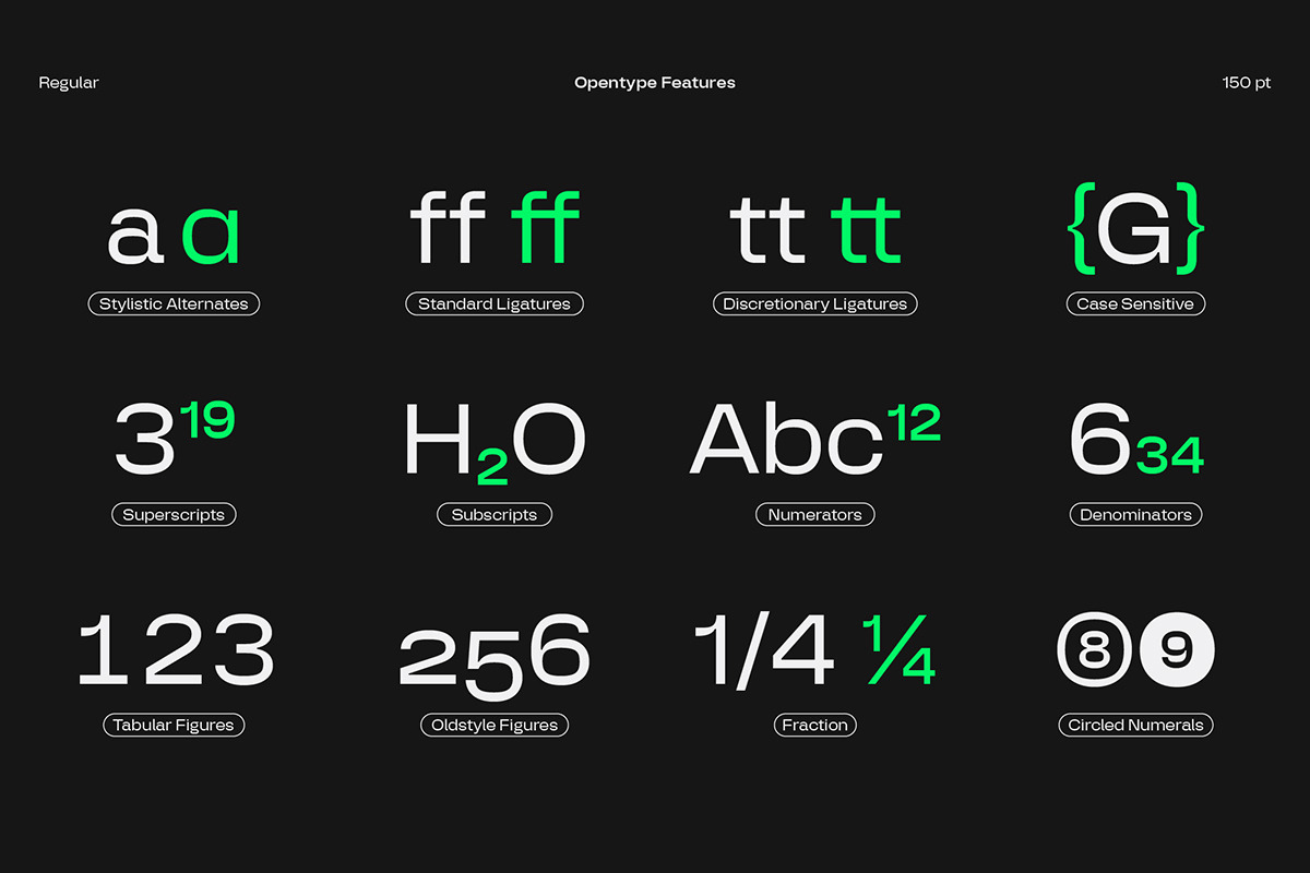 DK 01 - Typeface Family, a Sans Serif Font by DKType Foundry (Photo 16 of 18)