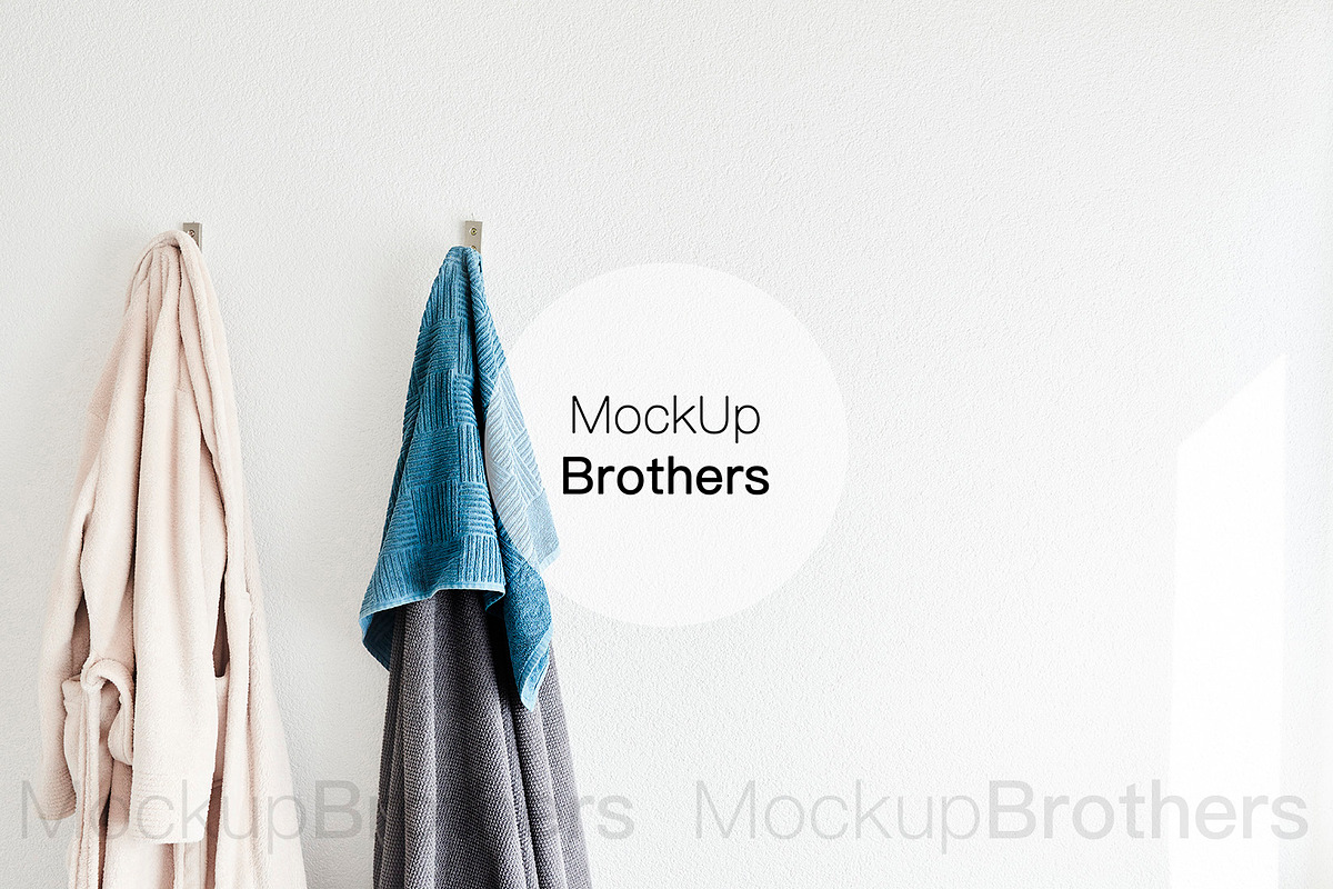 Bathroom mockup mock up 25, a Print Template by MockUpBrothers (Photo 1 of 5)