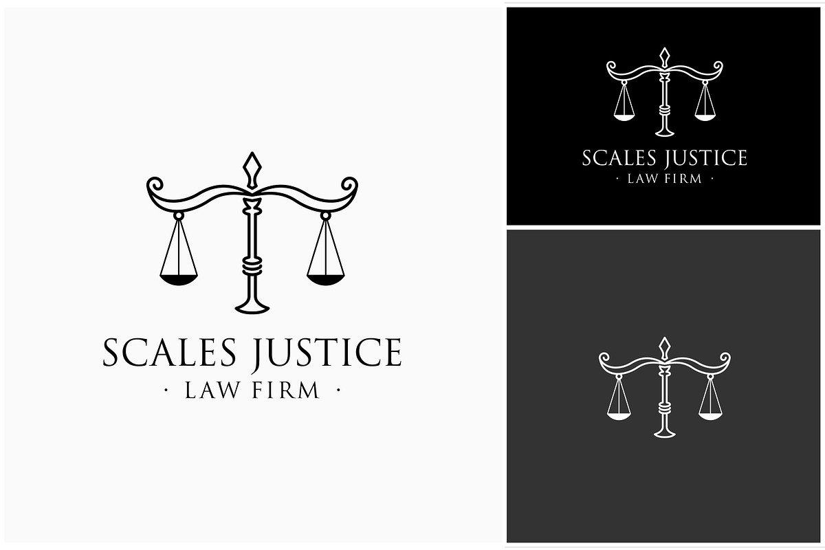 Justice Scales Attorney Law Logo, a Branding & Logo Template by ika trisiana (Photo 1 of 2)