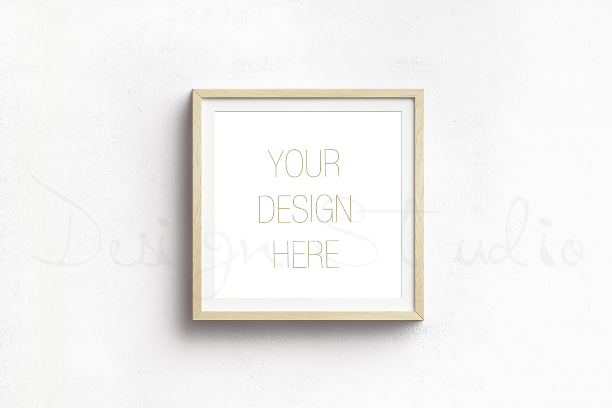 Frame mockups bundle SQUARE, a Print Template by HisariDS Mockup Design (Photo 5 of 6)