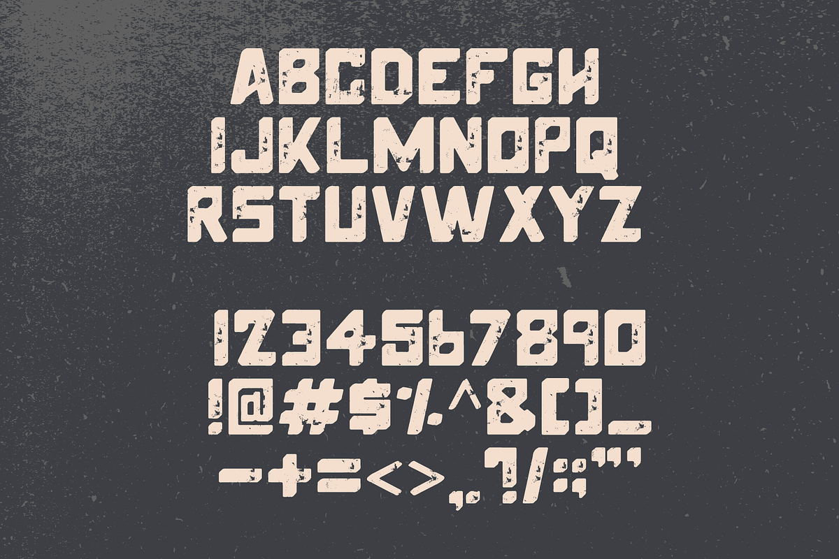Smoke Stack Font Family (4 Fonts), a Sans Serif Font by The Forge Type Co (Photo 3 of 8)