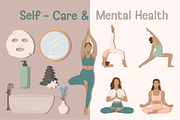 Mental Health Illustration, an Object Graphic by Artnivora.Std (Thumbnail 4 of 4)