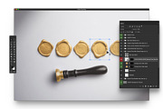 Metallic Wax Seal and Stamp Mockup, a Mockup by Custom Scene (Thumbnail 7 of 11)