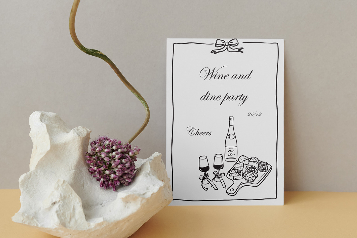 Line art Wine and Dine collection, an Object Illustration by RaDavCrafts (Photo 4 of 15)