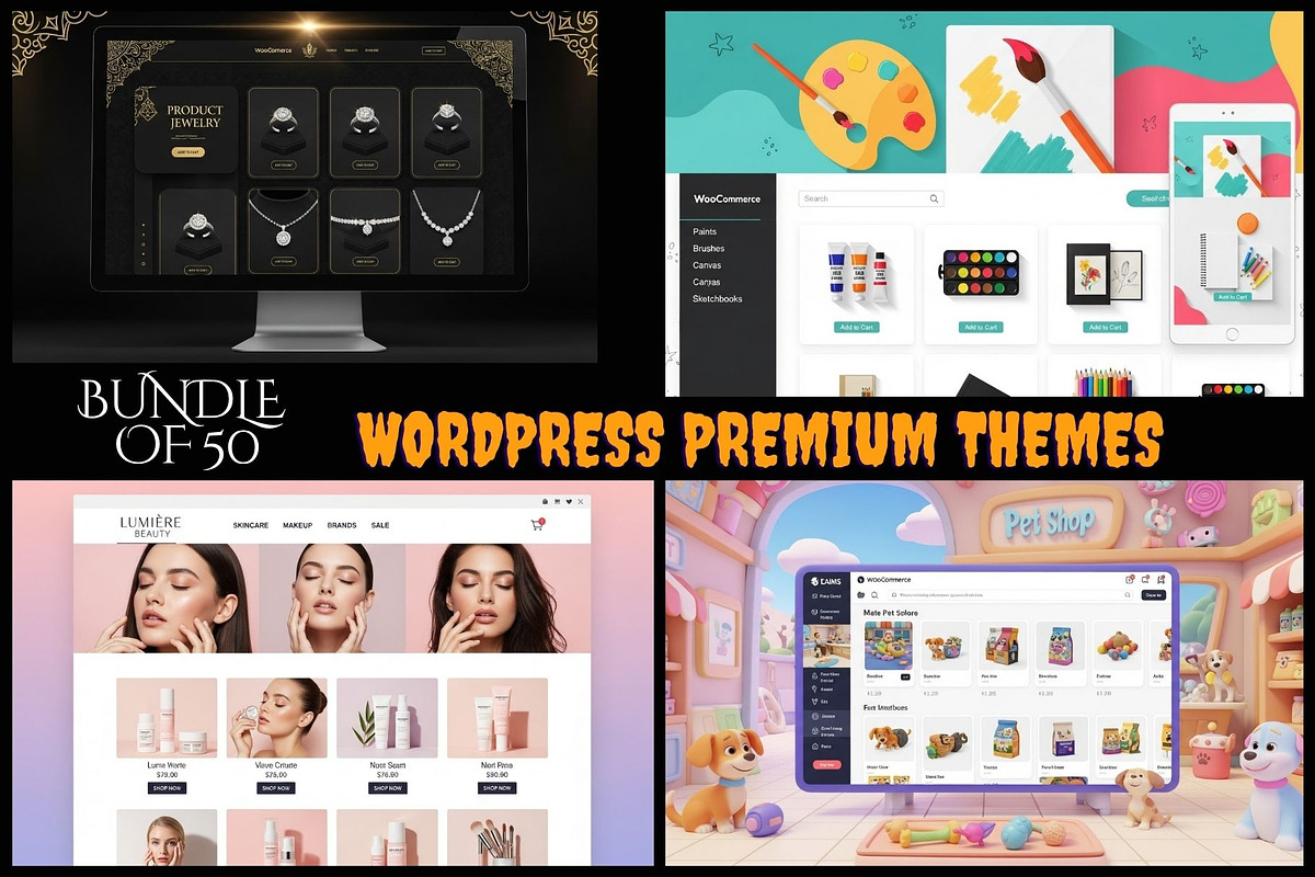 WordPress WooCommerce Themes 50+, a WordPress Template by Crox Studio | Digital (Photo 1 of 35)