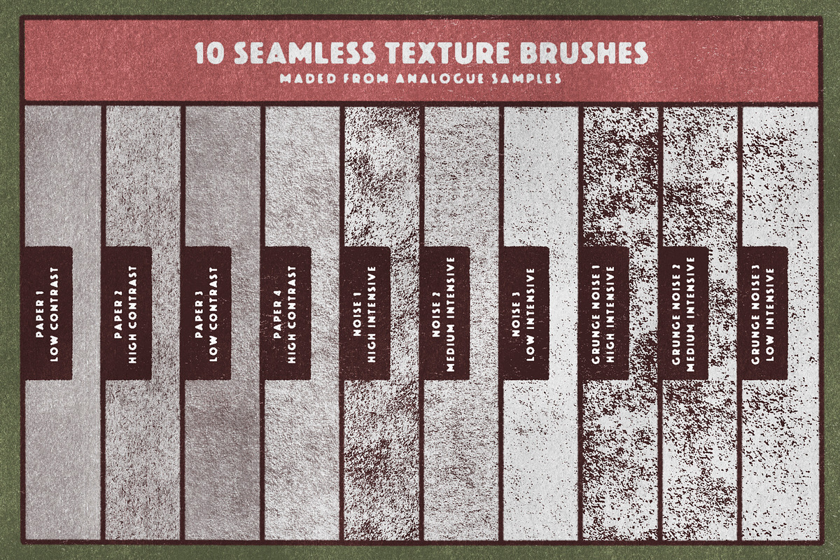 SkeleTones • Procreate Brushes, a Brush Add-On by Vintage Voyage Supply (Photo 7 of 9)