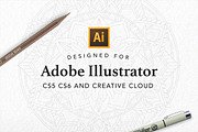 Mandala Creator Pro for Ai CS5+, an Action Add-On by Drifter Studio (Thumbnail 6 of 8)