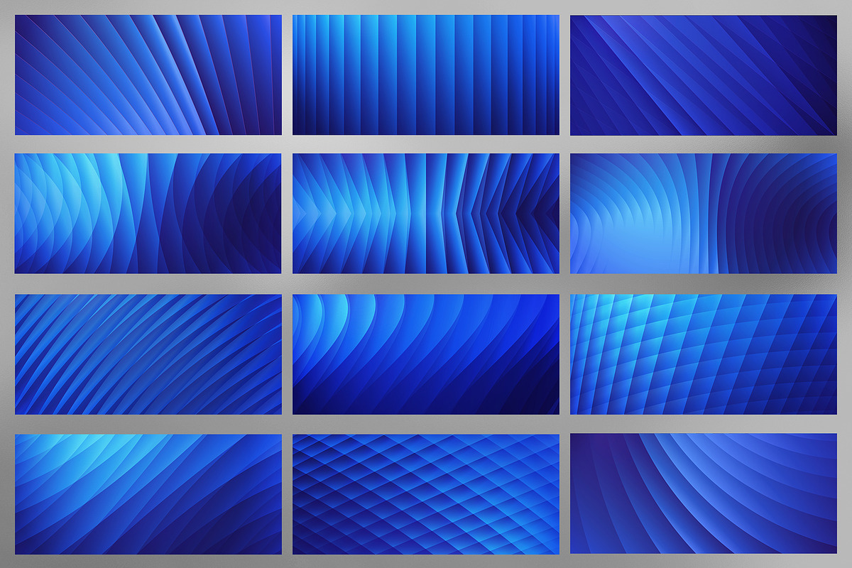 Blue Dynamic Spectrum Backgrounds, a Background Graphic by bnrcreativelab (Photo 2 of 5)