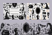 Witchcraft - Gothic Illustration Set, a Seasonal Illustration by Yevheniia (Thumbnail 11 of 11)