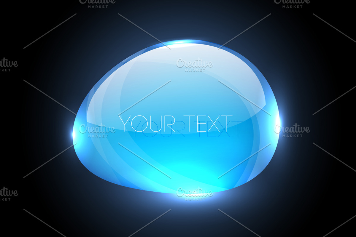 Glass Buttons Vector Collection, a Templates & Theme by lissius (Photo 2 of 7)