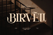 Birveli || Modern Classy Serif Font, a Serif Font by Ermedia Studio (Thumbnail 1 of 11)
