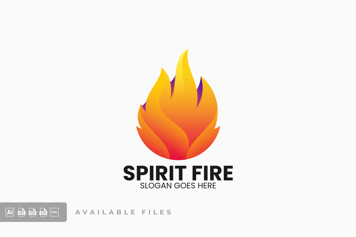 Fire Gradient Colorful Logo, a Branding & Logo Template by ivan_artnivora