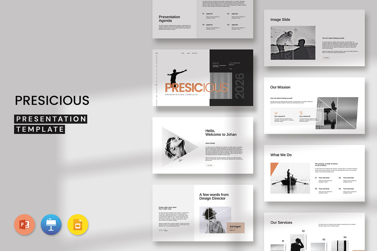 Presicious Presentation Template, a Presentation Template by ...