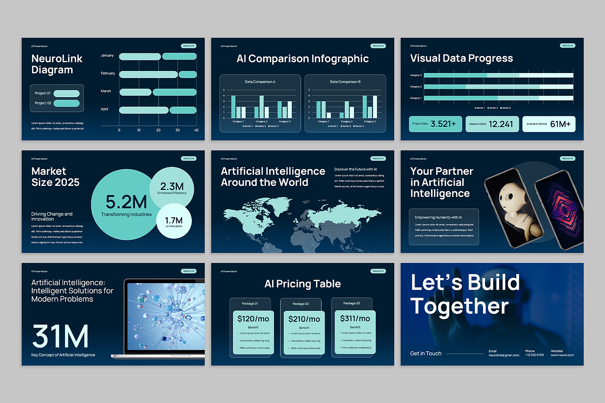 Artificial Intelligence GS, a Presentation Template by rgbryand (Photo 4 of 7)