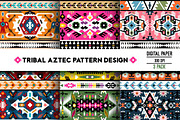 Collection of Tribal Patterns, a Pattern Graphic by tomuato (Thumbnail 1 of 4)
