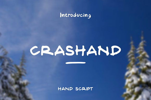 Crashand Font preview 6