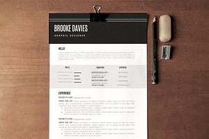 The Brooke Resume Pack