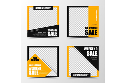 Social media post with tough image, a Brochure Template by TotallypicRF