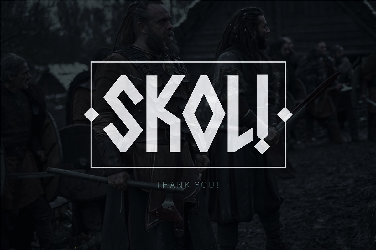 Scandinav Headline Font, a Script Font by artyway (Photo 6 of 7)