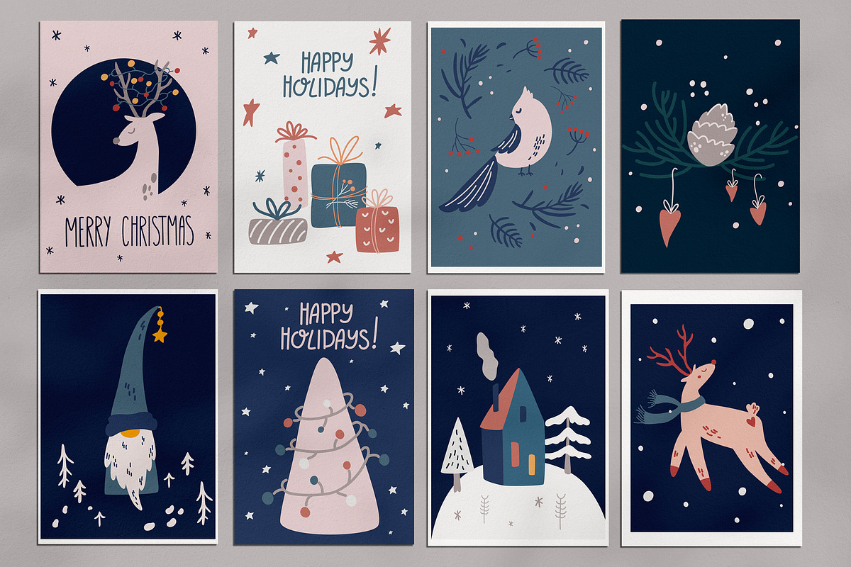 Cozy Christmas Cards & Patterns, an Object Graphic by PawLoveArt (Photo 7 of 14)