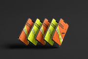 10 Screen Mockup Multi iPhone, an iPhone Mockup by East Gallery (Thumbnail 6 of 10)