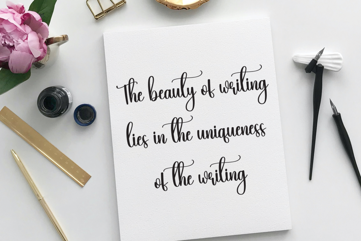 Library | Script Font, a Script Font by Scratchones (Photo 3 of 6)
